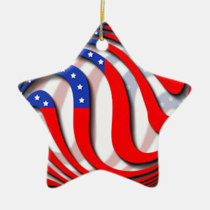 USA KERAMIKORNAMENT