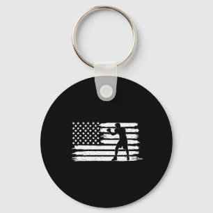 Usa Kickbox-Handschuhe Amerikanische Flagge Mma Au Schlüsselanhänger