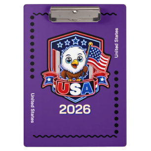 USA Kinder Klemmbrett