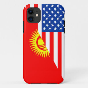 usa Kirgisistan Land Halbfahne Amerikanische Symbo Case-Mate iPhone Hülle