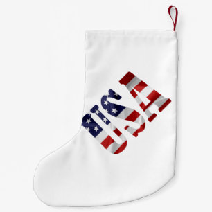 USA KLEINER WEIHNACHTSSTRUMPF