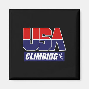 Usa-Kletterer Bergkletterer Felsenkletterer Rock C Magnet