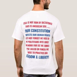 USA-KONSTITUTION, FREEDOM & LIBERTY 2020-QUOTE T-Shirt