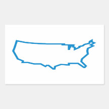 USA Kontur Map