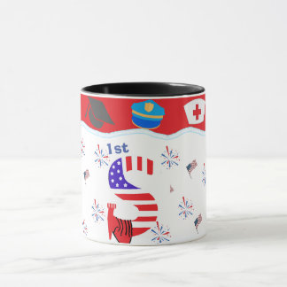 USA LABOR DAY MUGS