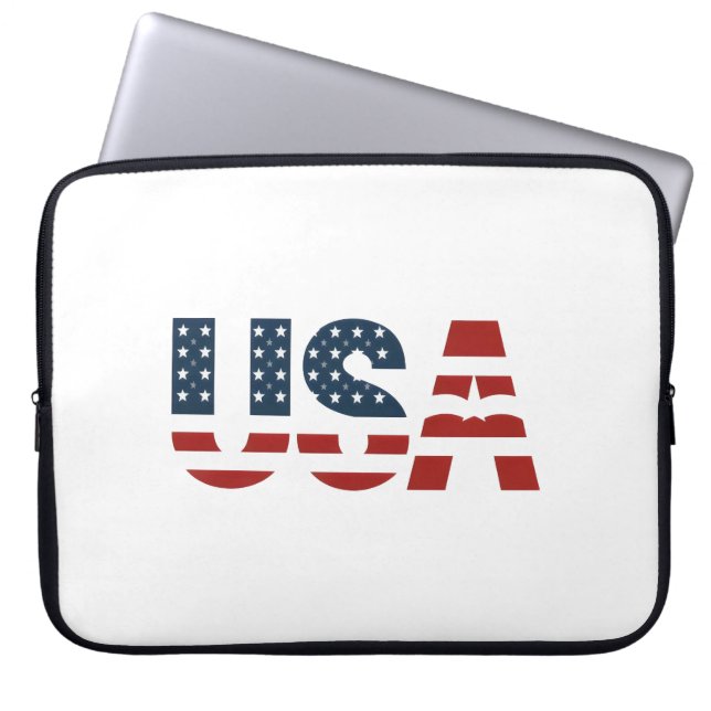 USA. LAPTOPSCHUTZHÜLLE (Vorderseite)