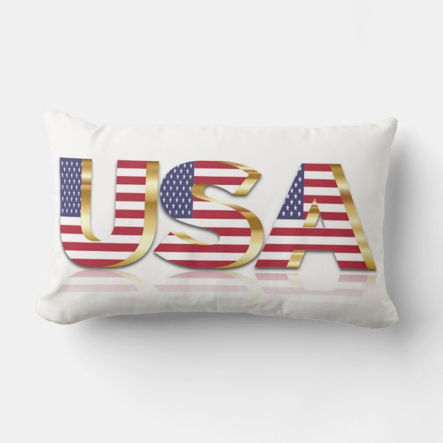USA LENDENKISSEN (Vorderseite)