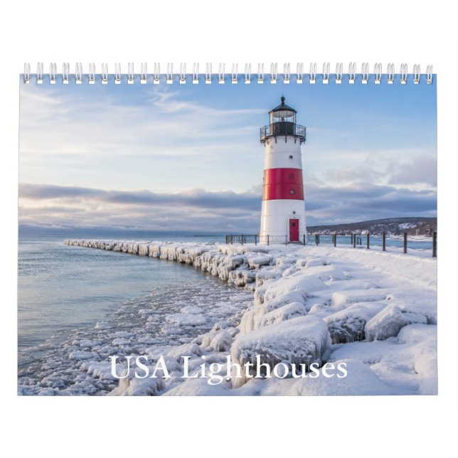 USA Leuchtturm-Kalender  Kalender (Titelbild)