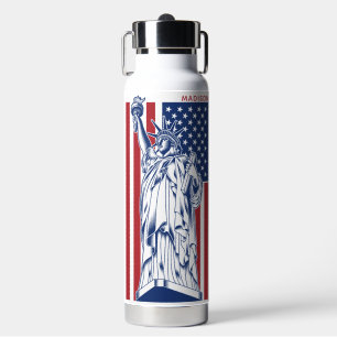 USA Liberty individuelle Name Trinkflasche