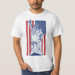 USA Liberty Zollkleidung T-Shirt