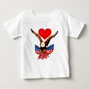 USA Liebe_ Baby T-shirt