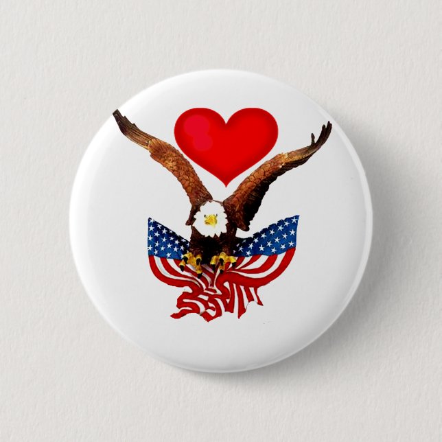 USA Liebe_ Button (Vorderseite)