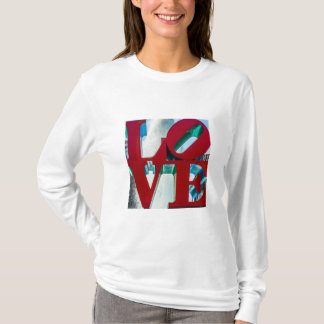 USA LIEBE UND BILDUNG T-Shirt