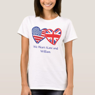 USA Lieben Kate & William T-Shirt