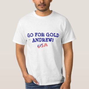 USA-Logo GEHEN FÜR GOLDandrew-T - SHIRT
