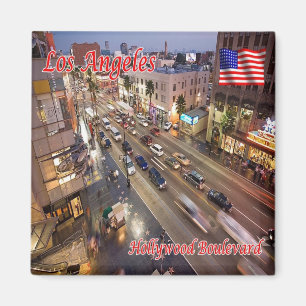 USA Los Angeles Hollywood Boulevard Magnet
