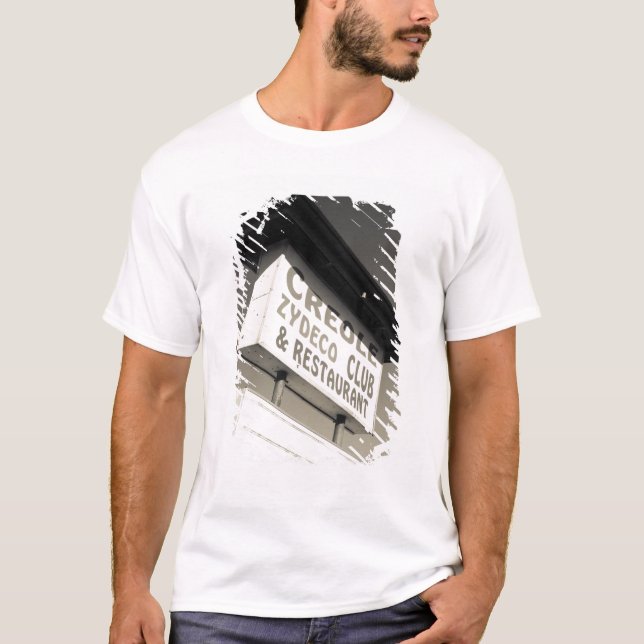 USA, Louisiana, Henderson. Zydeco T-Shirt (Vorderseite)