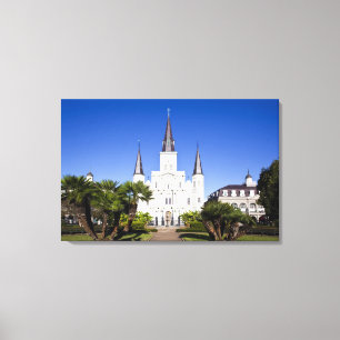 USA, Louisiana, New Orleans. Französisches Viertel Leinwanddruck