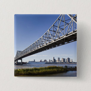 USA, Louisiana, New Orleans. Skyline aus der Button
