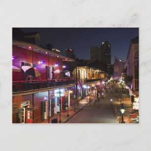 USA, Louisiana, New Orleans. Viertels Französisch, Postkarte