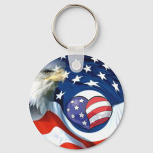 USA Lover_ Schlüsselanhänger