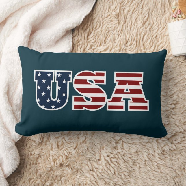 USA Lumbar Pillow Lendenkissen (Decke)