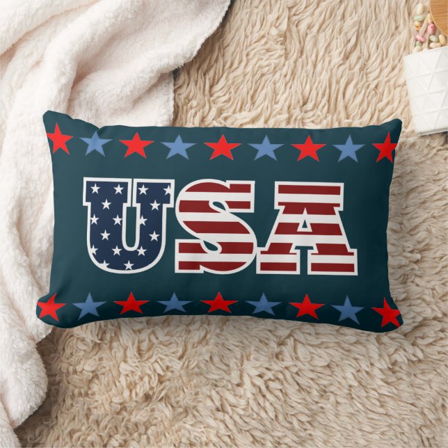 USA Lumbar Pillow Lendenkissen (Decke)