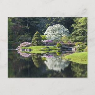USA, Maine, Nordost-Hafen. Aussicht auf Asticou Postkarte