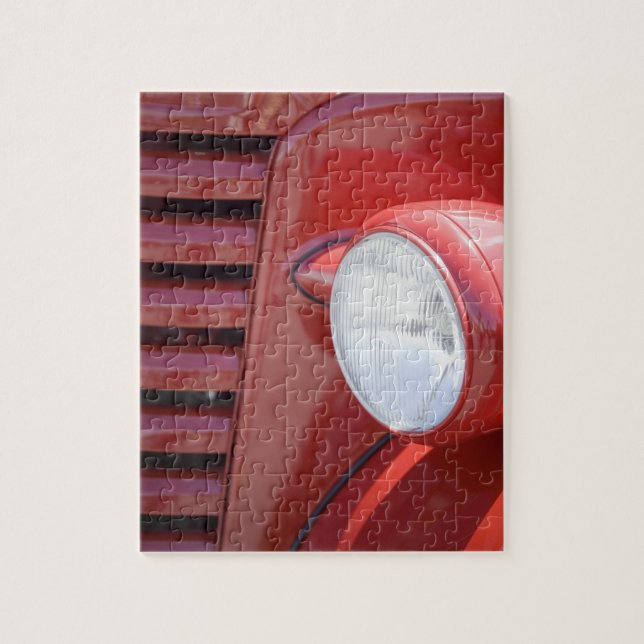 USA, Maine, Owl's Head. Scheinwerfer und Teile (Vertikal)