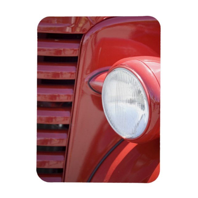 USA, Maine, Owl's Head. Scheinwerfer und Teile Magnet (Vertikal)