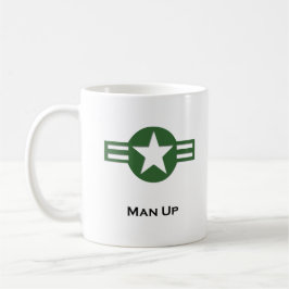 USA Man Up Green Kaffeetasse