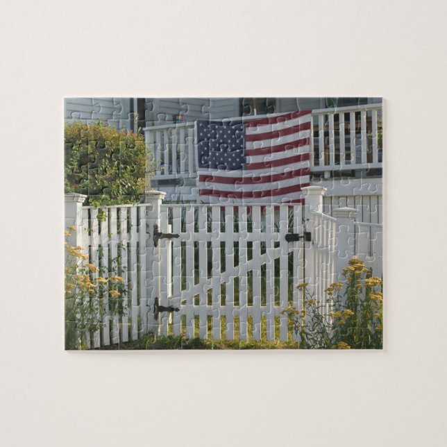 USA, Massachusettes, Gloucester: Patriotischer (Horizontal)