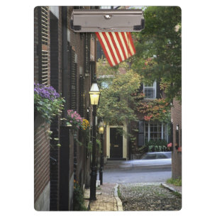 USA, Massachusetts, Boston, Beacon Hill. Klemmbrett