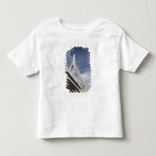 USA, Massachusetts, Boston. Die Zakim-Brücke. Kleinkind T-shirt