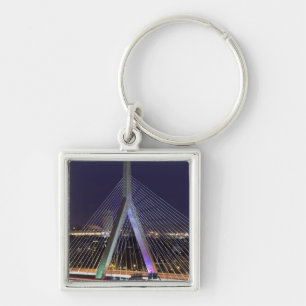 USA, Massachusetts, Boston. Leonard Zakim Schlüsselanhänger