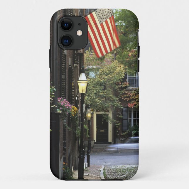 USA, Massachusetts, Boston, Leuchtfeuer-Hügel Case-Mate iPhone Hülle (Rückseite)