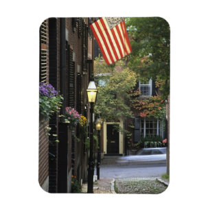 USA, Massachusetts, Boston, Leuchtfeuer-Hügel Magnet
