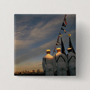 USA, Massachusetts, Boston. US Navy Color Button