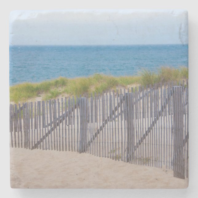 USA, Massachusetts. Dünen und Wege Steinuntersetzer (Vorderseite)