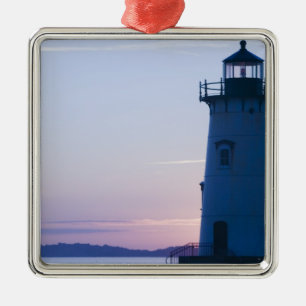 USA, MASSACHUSETTS, Martha's Vineyard: 2 Silbernes Ornament