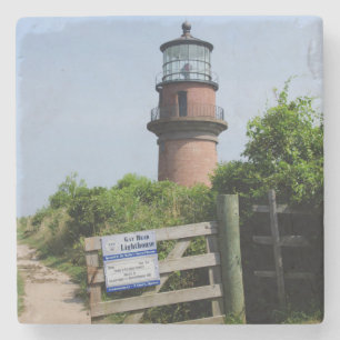 USA, Massachusetts, Martha's Vineyard, Aquinnah. Steinuntersetzer