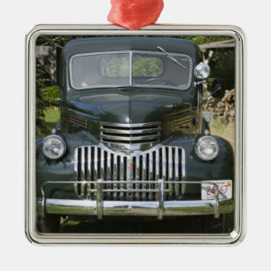 USA, MASSACHUSETTS, Martha's Vineyard: West4 Silbernes Ornament