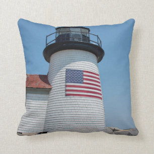 USA, Massachusetts, Nantucket. Blende Kissen