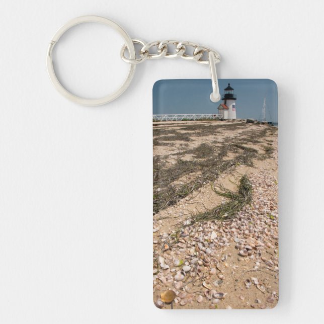 USA, Massachusetts, Nantucket. Muschel Schlüsselanhänger (Vorderseite)
