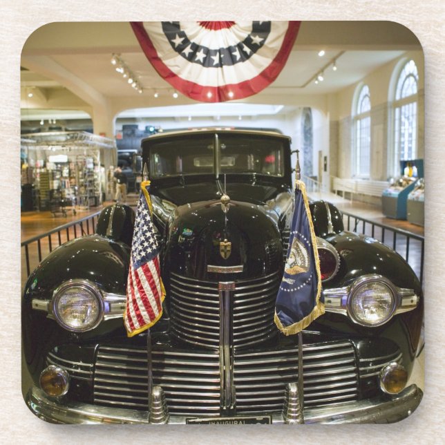 USA, Michigan, Dearborn: Das Henry Ford-Museum, Getränkeuntersetzer (Vorderseite)
