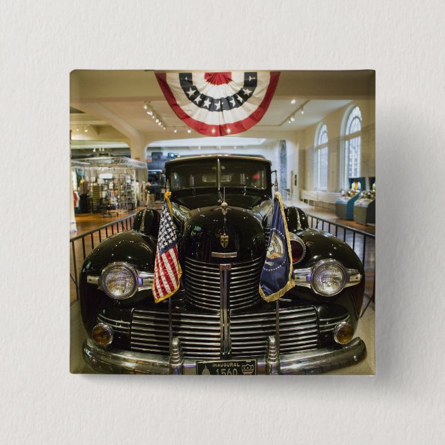 USA, Michigan, Dearborn: The Henry Ford Museum, Button (Vorderseite)