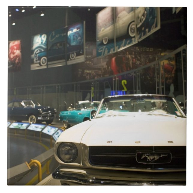 USA, Michigan, Detroit: Ford-Rouge-Fabrik-Ausflug, Fliese (Vorderseite)