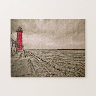 USA, Michigan, Grand Haven Leuchtturm