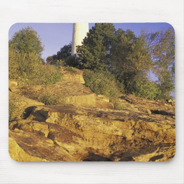 USA, Michigan, Huron-See. Pointe Aux Barques Mousepad (Vorne)