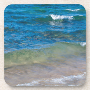 USA, Michigan. Klare Gewässer des Lake Superior Getränkeuntersetzer